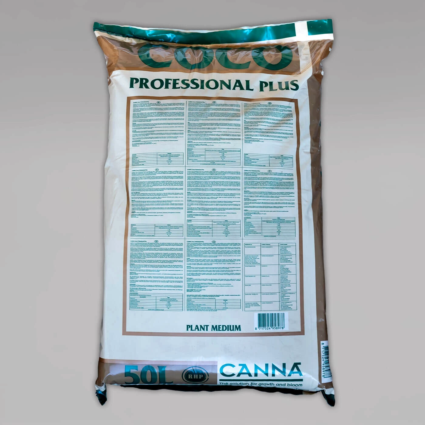 Canna Coco Professional Plus, Kokossubstrat, 50L