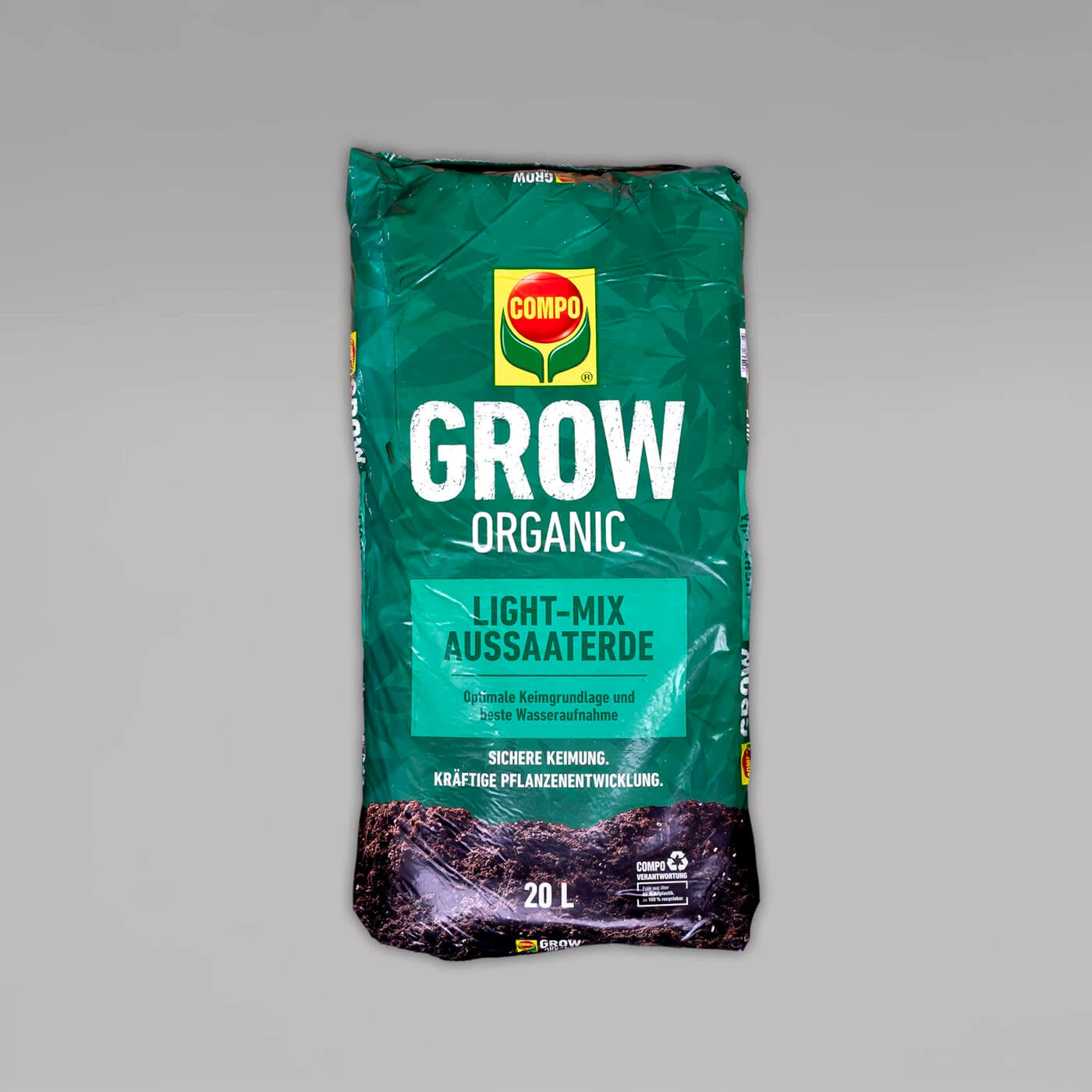 COMPO Grow Organic Aussaaterde, 20L