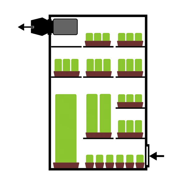 Secret Jardin Dark Propagator 120, 120x60x190cm, Rev.4.2