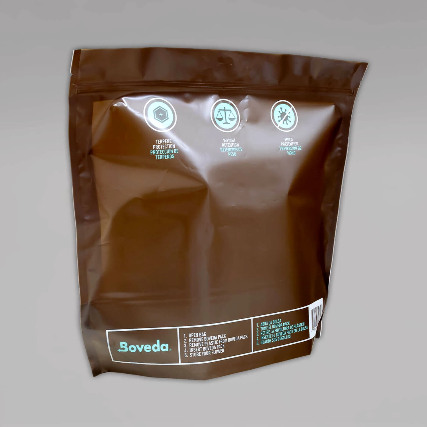 Boveda Fresh Bag, Aufbewahrungsbeutel mit Hygro-Pack für bis zu 500g