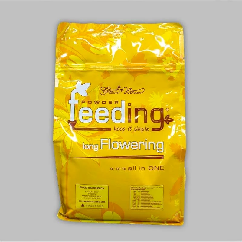 Green House Powder Feeding Long Flowering, 2,5kg