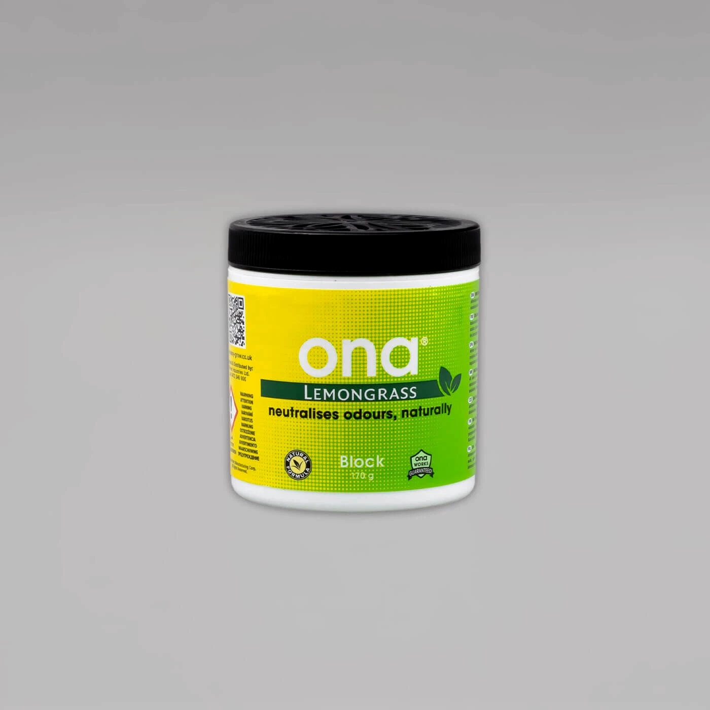 ONA Block 170g, Geruchsneutralisierer, Lemongrass